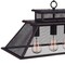 Cwi Lighting Savill 5 Light Island Chandelier With Reddish Black Finish 9745P32-5-219 - alternate 3
